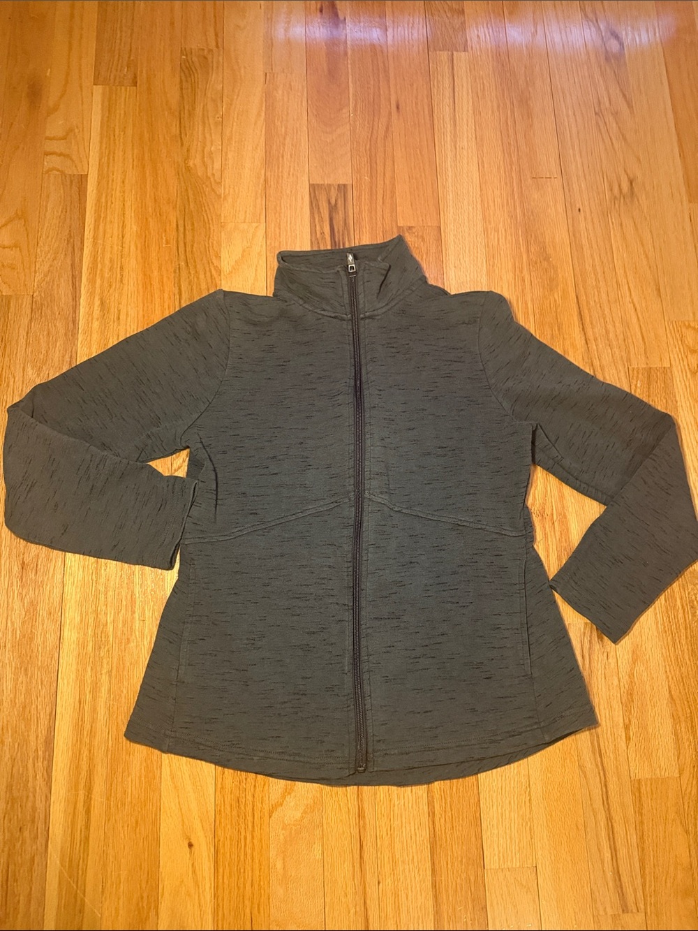 Women Dark Gray Full-Zip Utility Jacket